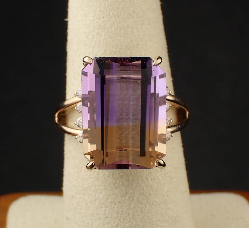 AMETRINE, DIAMOND AND FOURTEEN
