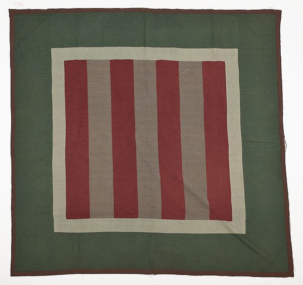 Amish bar quilt early 20th c.