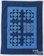 AMISH COTTON FOUR PATCH CRIB Q