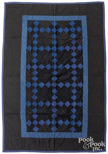 AMISH COTTON IRISH CHAIN QUILTAmish