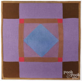 AMISH CRIB QUILT, 34&QUOT; X 3