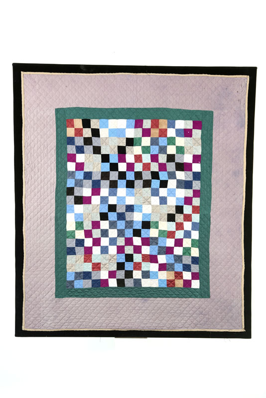 AMISH CRIB QUILT.  Probably Midwest