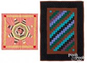 AMISH CRIB QUILT, TOGETHER WIT