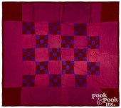 AMISH NINE PATCH YOUTH QUILTAm