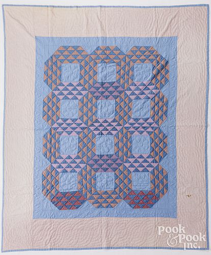 AMISH OCEAN WAVES PATCHWORK