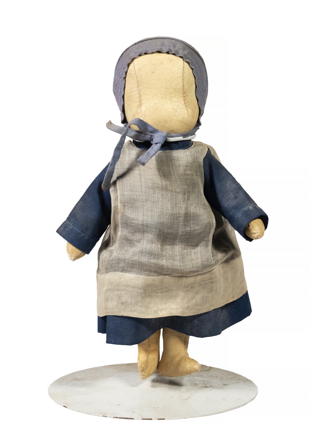 AMISH OIL SKIN 'NO FACE' DOLL