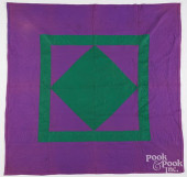 AMISH RAYON PATCHWORK DIAMOND