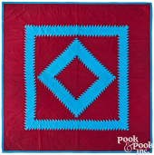 AMISH SAWTOOTH FLOATING DIAMON