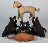 AMISH STUFFED ANIMALS, EARLY 2