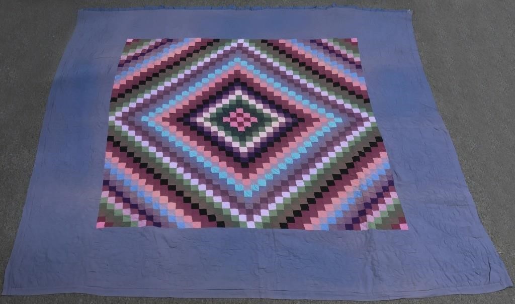 Amish sunshine shadow quilt, 6'