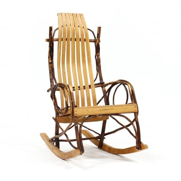 AMISH TWIG ROCKING CHAIR Late