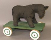 AMISH TYPE STUFFED HORSE PULL