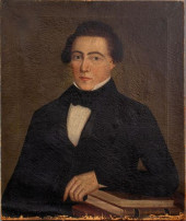 AMMI PHILLIPS ATTR. PORTRAIT O