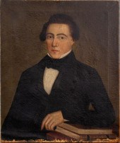 AMMI PHILLIPS ATTR. PORTRAIT O