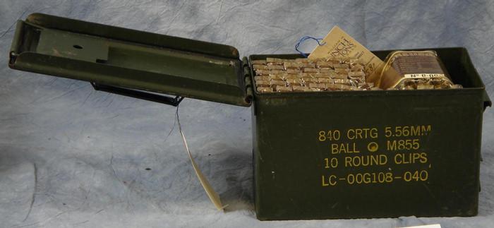 Ammo can filled with "Nicaragua" La