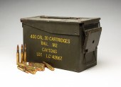 AMMO CAN WITH 374 BALL M2 30-0