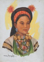 AMORSOLO, Pedro, (Philippino,