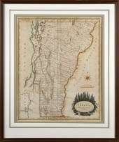 AMOS DOOLITTLE/ CAREY'S MAP OF