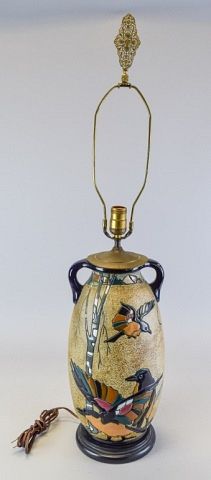 AMPHORA 2 HANDLED POTTERY BIRD