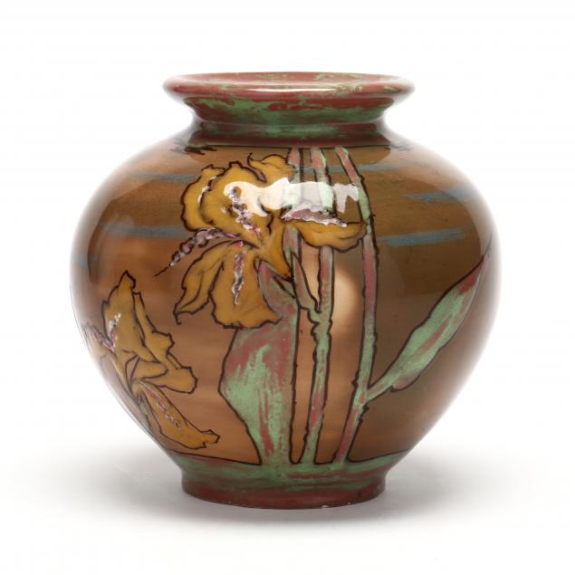 AMPHORA ART NOUVEAU VASE Made in