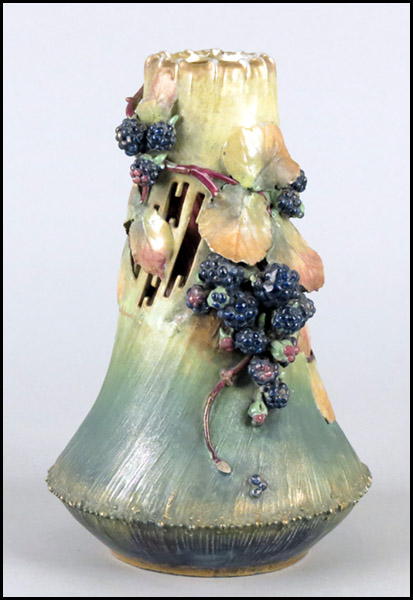 AMPHORA BLACKBERRY VASE.