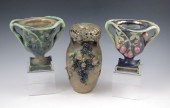 AMPHORA EDDA POTTERY: 3 piece
