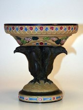 AMPHORA FIGURAL VASE OF THREE