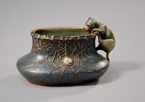 AMPHORA JEWELLED PLANTER WITH