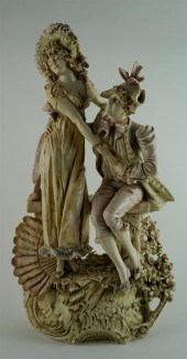 AMPHORA PORCELAIN ART NOUVEAU