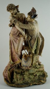 AMPHORA PORCELAIN ART NOUVEAU
