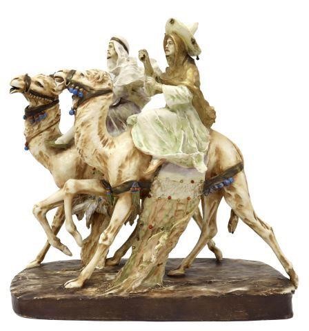 AMPHORA PORCELAIN WORKS ORIENTALIST