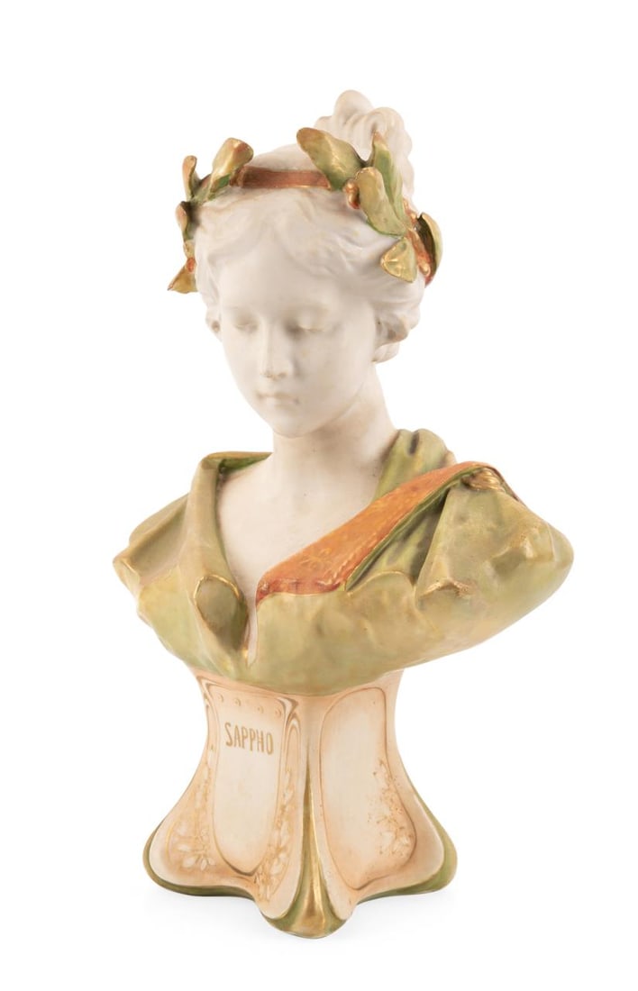 AMPHORA, 'SAPPHO', PORCELAIN