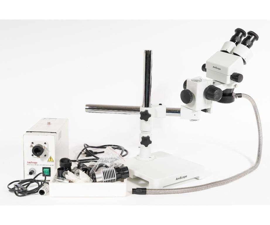 AmScope with WF10X/20 eye piece,