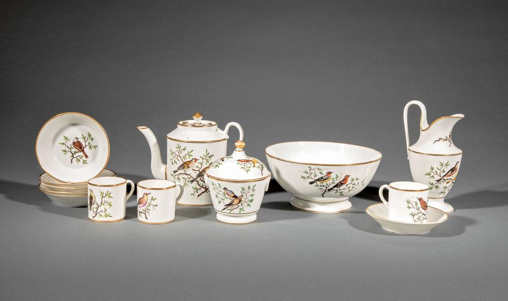AMSTEL POLYCHROME, GILT PORCELAIN