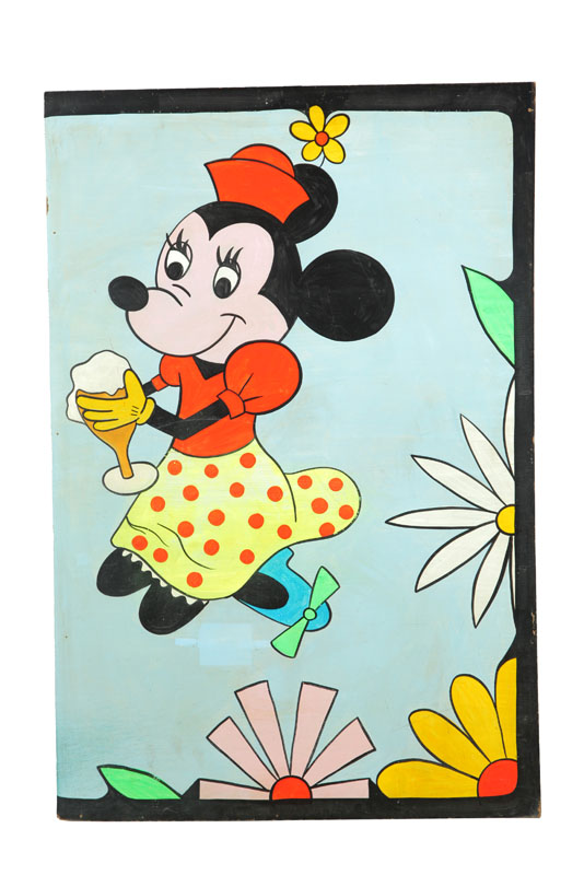 AMUSEMENT PARK PLACARD. American 