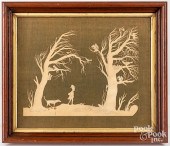 AMUSING CUT PAPER LANDSCAPE, L