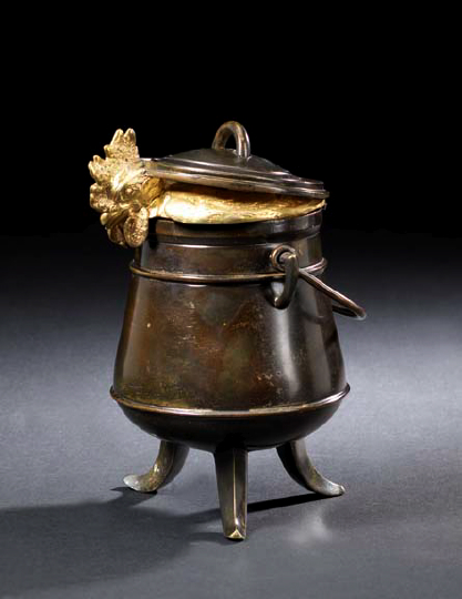 Amusing French Gilt- and