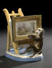Amusing French Porcelain Figur