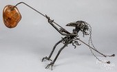 AMUSING WELDED STEEL SCULPTURE