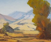 AMY WALTON, FARM LANDSCAPEOil