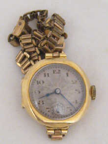 An 18 carat gold Edwardian lady's