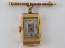 An 18 carat gold fob watch by Patek