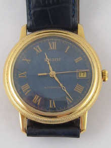 An 18 carat gold gent's wrist watch