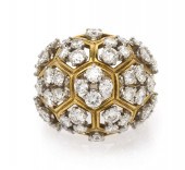*An 18 Karat Gold and Diamond