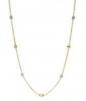 An 18 Karat Gold and Diamond P