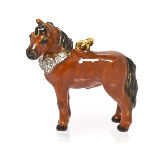 * An 18 Karat Yellow Gold