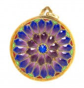 An 18 Karat Yellow Gold and Po