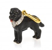 An 18 Karat Yellow Gold Diamon