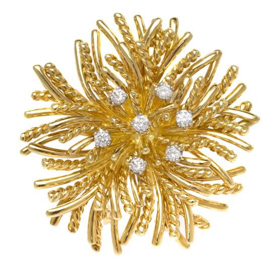 *An 18 Karat Yellow Gold and
