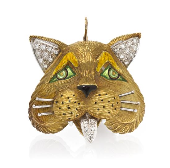 An 18 Karat Yellow Gold